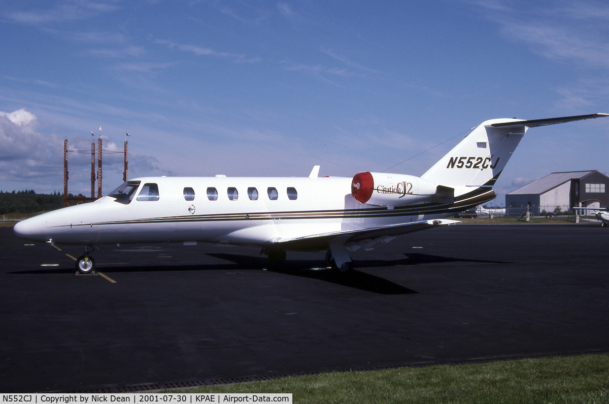 N552CJ, 2000 Cessna 525A CitationJet CJ2 C/N 525A-0005, KPAE