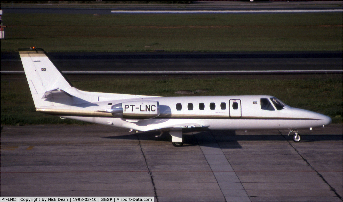 PT-LNC, 1981 Cessna 550 Citation II C/N 550-0222, SBSP