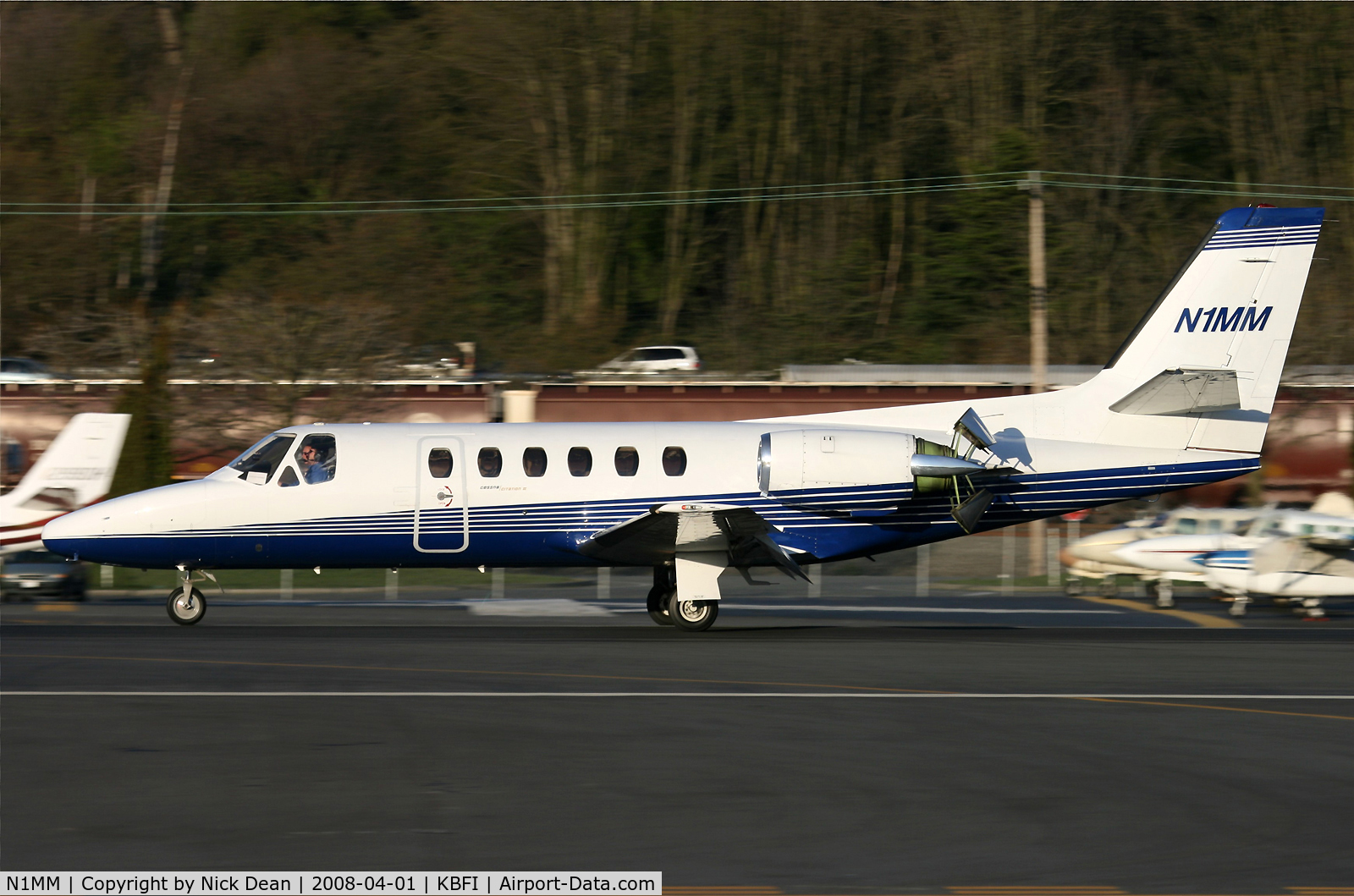 N1MM, 1981 Cessna 550 Citation II C/N 550-0269, KBFI