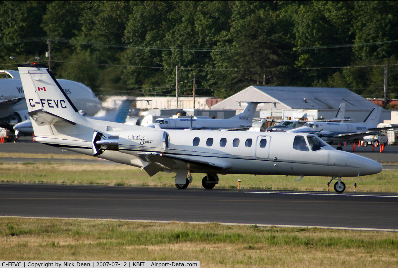 C-FEVC, 2002 Cessna 550 C/N 550-1023, KBFI