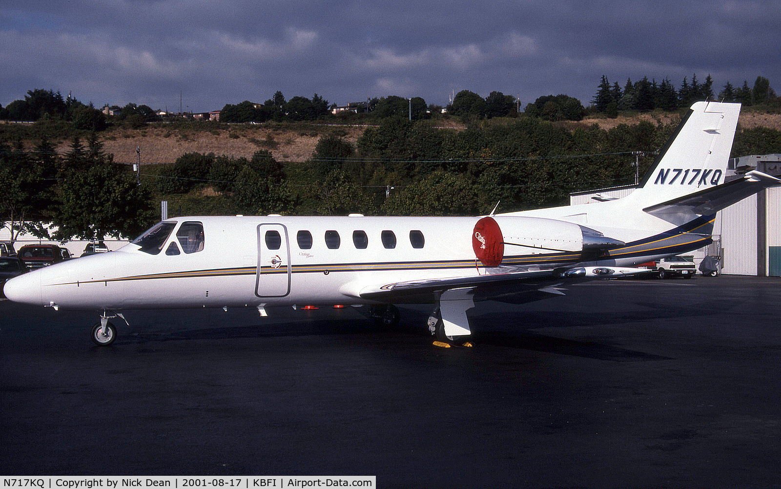 N717KQ, 2001 Cessna 550 Citation Bravo C/N 550-0971, KBFI