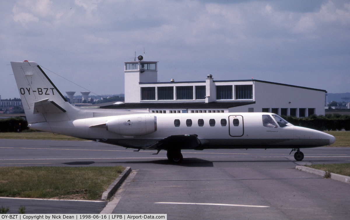 OY-BZT, 1981 Cessna 550 Citation II C/N 550-0259, LFPB
