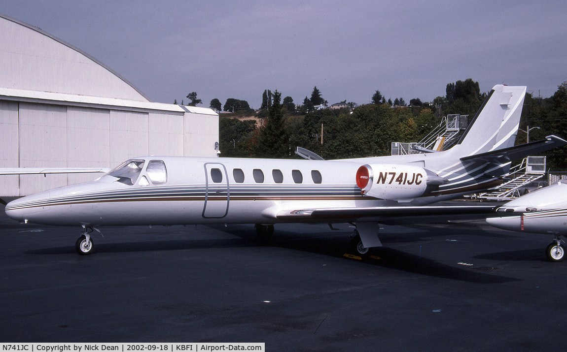 N741JC, 1981 Cessna 550 Citation II C/N 550-0316, KBFI