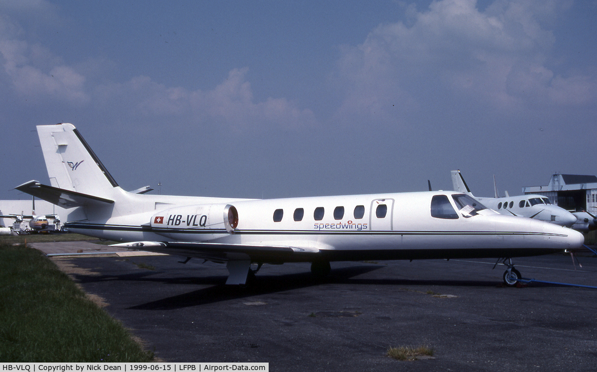 HB-VLQ, 1982 Cessna 550 Citation II C/N 550-0324, LFPB