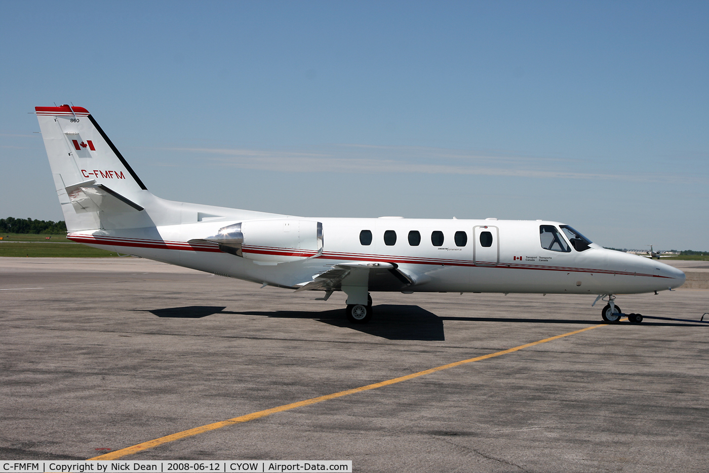 C-FMFM, 1992 Cessna 550 C/N 550-0702, CYOW