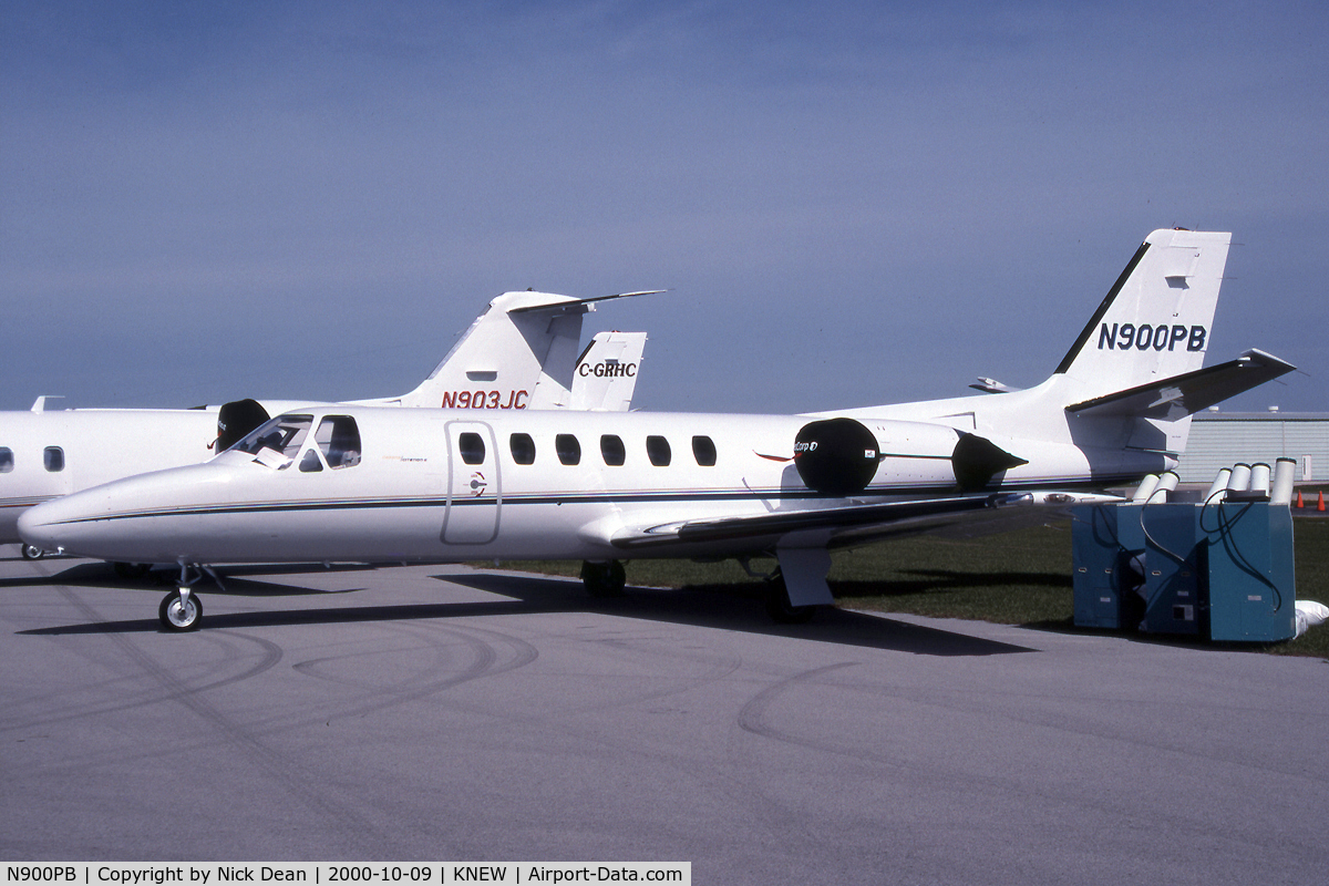 N900PB, 1988 Cessna 550 C/N 550-0566, KNEW