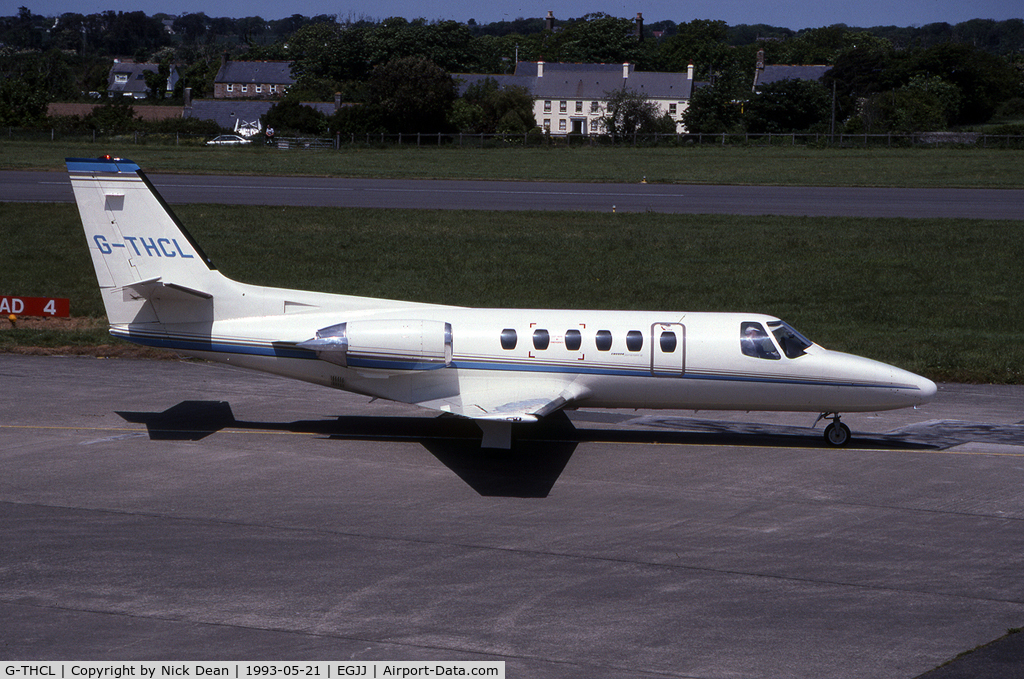G-THCL, 1987 Cessna 550 Citation II C/N 550-0563, EGJJ