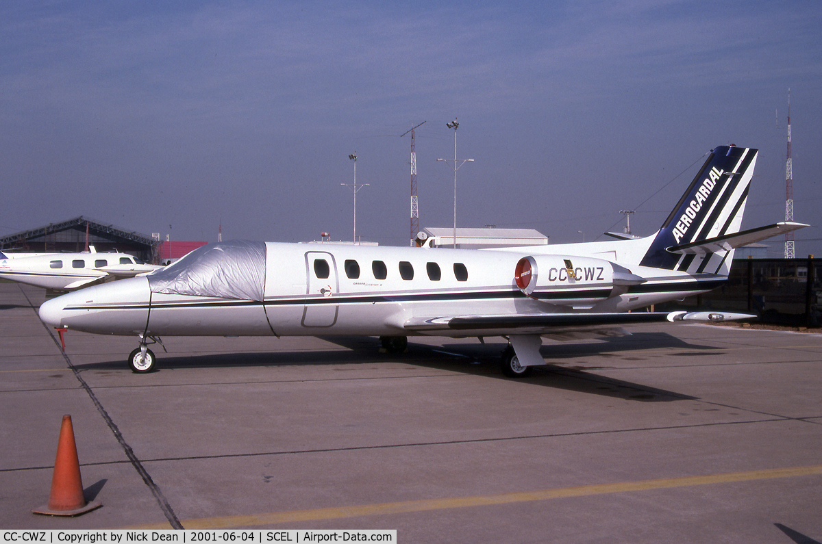 CC-CWZ, 1979 Cessna 551 Citation II C/N 551-0141, SCEL (Also applicable to this airframe is C/N 550-0093)
