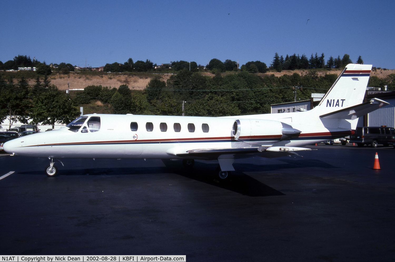 N1AT, 1989 Cessna 551 Citation II/SP C/N 551-0591, KBFI