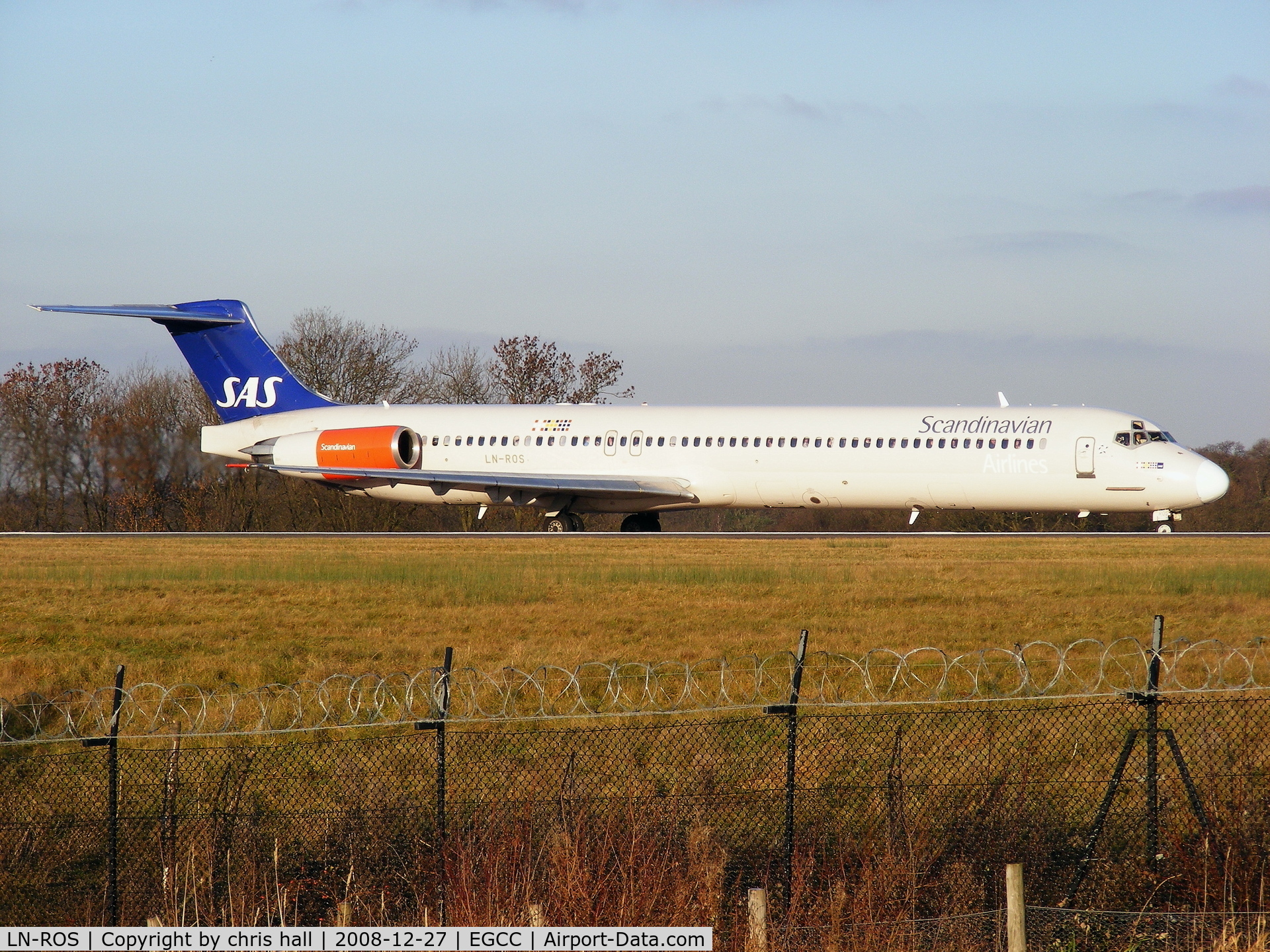 LN-ROS, 1986 McDonnell Douglas MD-83 (DC-9-83) C/N 49421, Scandinavian