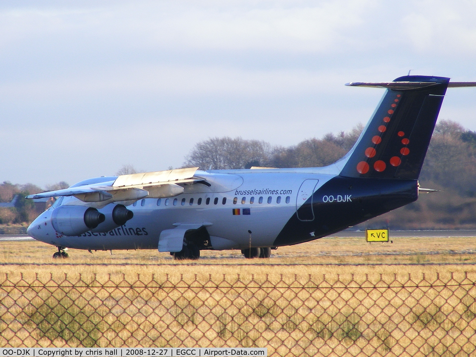 OO-DJK, 1995 British Aerospace Avro 146-RJ85 C/N E.2271, Brussels Airlines