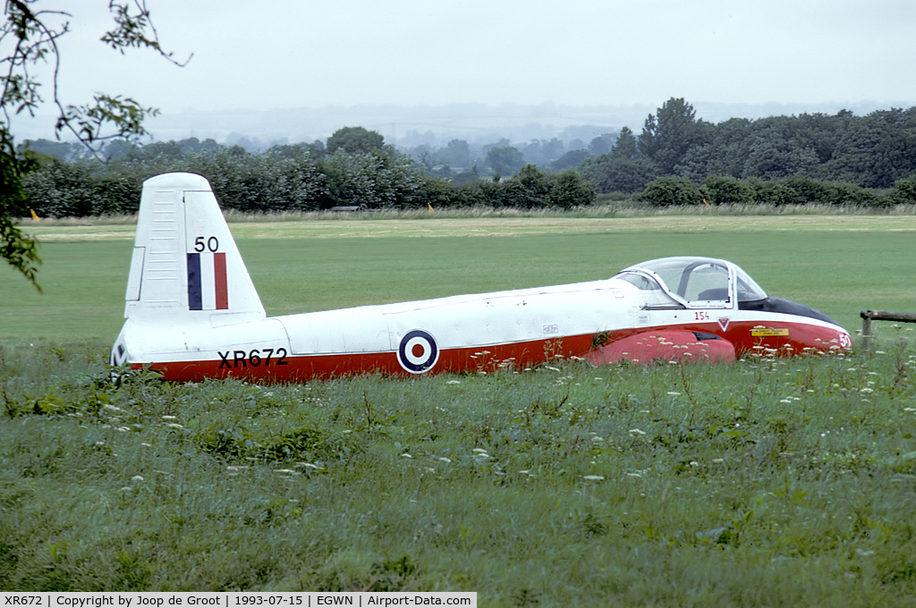 XR672, 1963 BAC 84 Jet Provost T.4 C/N PAC/W/19985, This Jet Provost did start a second career as a horse jump.