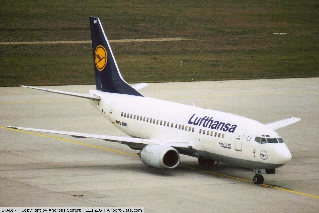 D-ABIN, 1991 Boeing 737-530 C/N 24938, Boeing 737-530