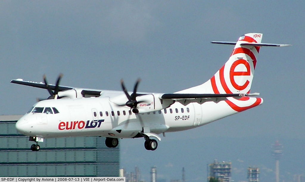 SP-EDF, 1998 ATR 42-500 C/N 559, EuroLOT Aerospatiale ATR-42-500