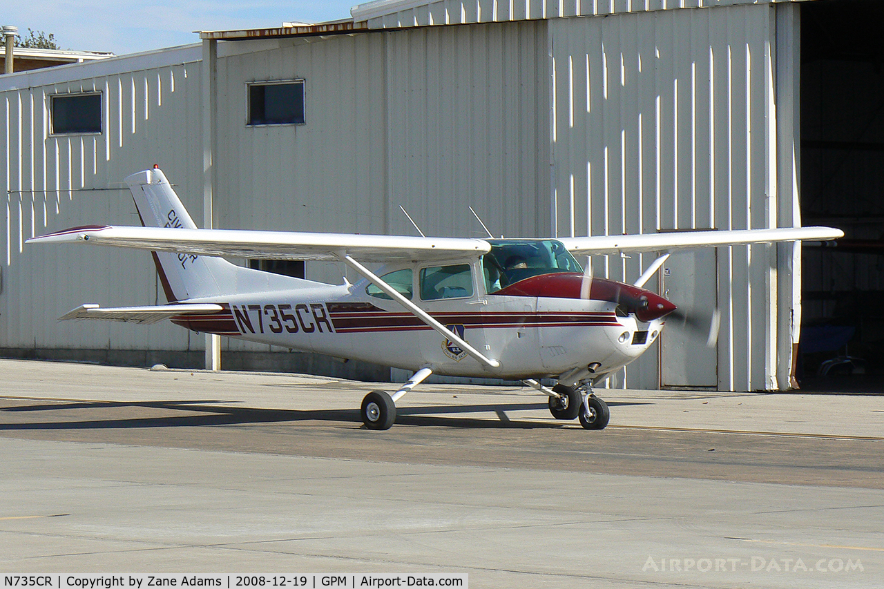 N735CR, 1976 Cessna 182Q Skylane C/N 18265323, Civil Air Patrol at Grand Prairie