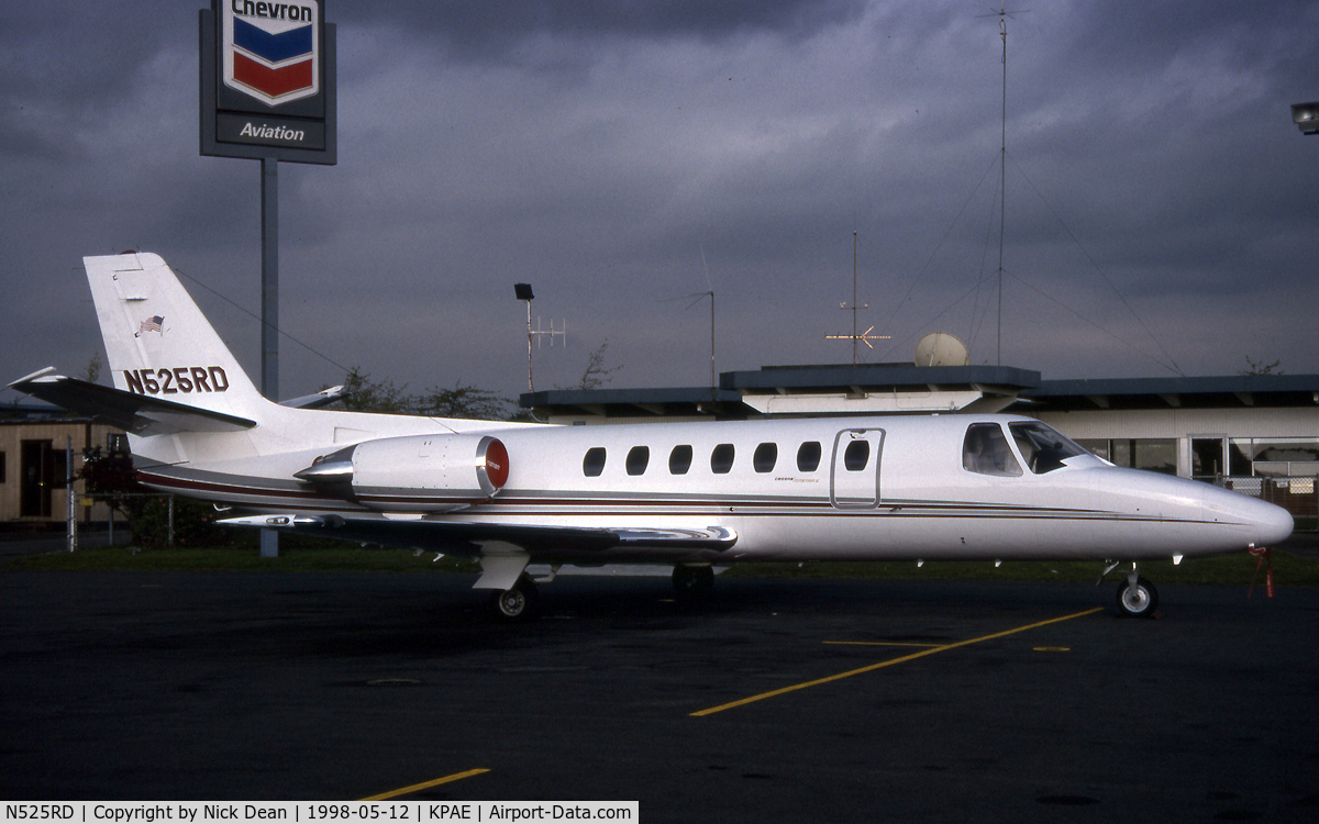 N525RD, 1991 Cessna 560 Citation V C/N 560-0106, KPAE