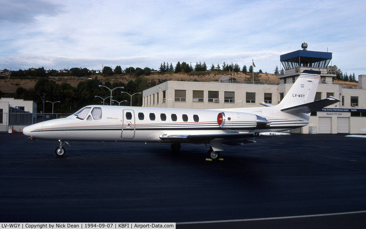 LV-WGY, Cessna 560 Citation V C/N 560-0227, KBFI