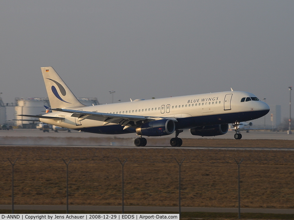 D-ANND, 2001 Airbus A320-232 C/N 1546, Blue Wings Airbus 320-232