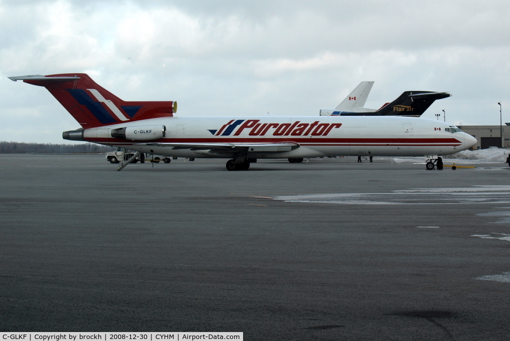 C-GLKF, 1975 Boeing 727-227 C/N 21118, outside the Canadian Warplane Heritage Museum