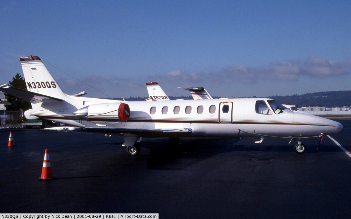N330QS, 1995 Cessna 560 Citation V C/N 560-0329, KBFI
