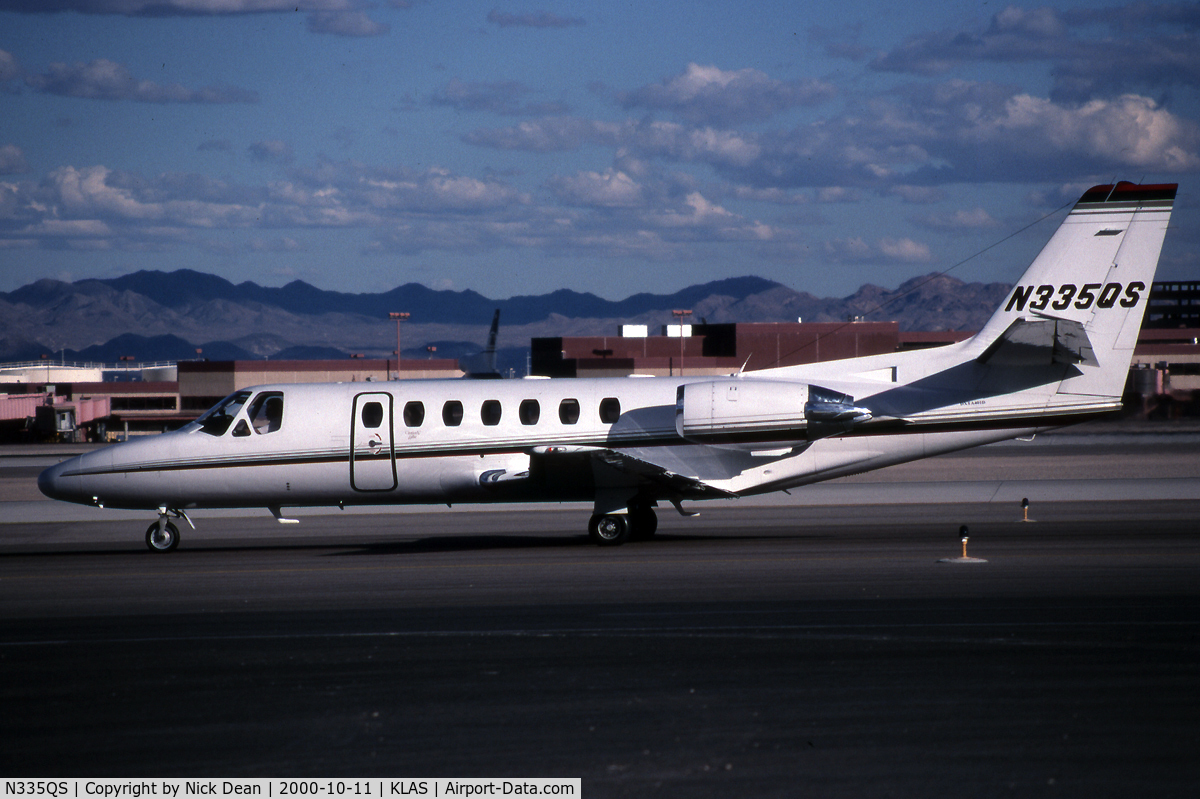 N335QS, 1995 Cessna 560 C/N 560-0335, KLAS