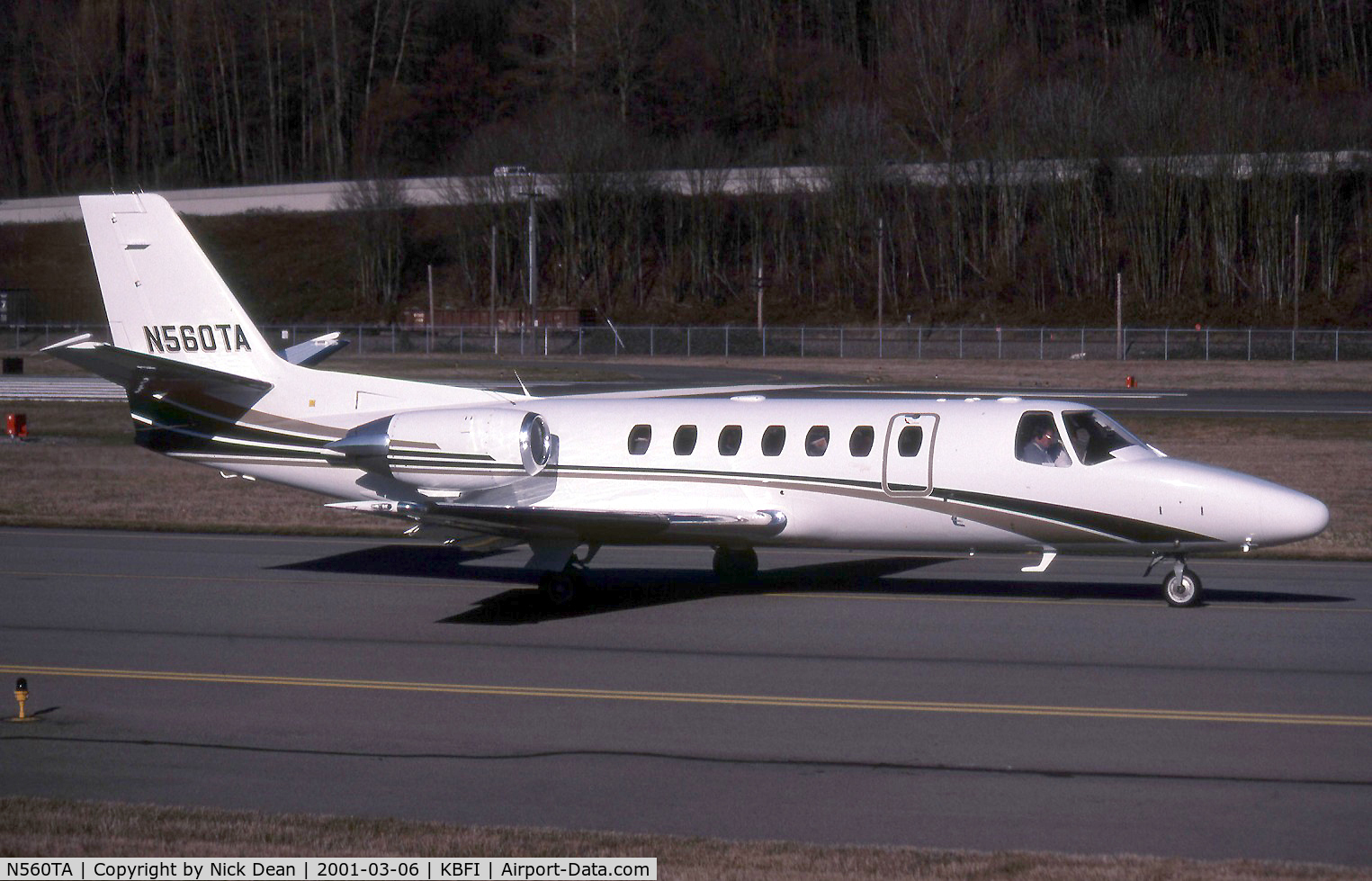 N560TA, 1997 Cessna 560 C/N 560-0430, KBFI