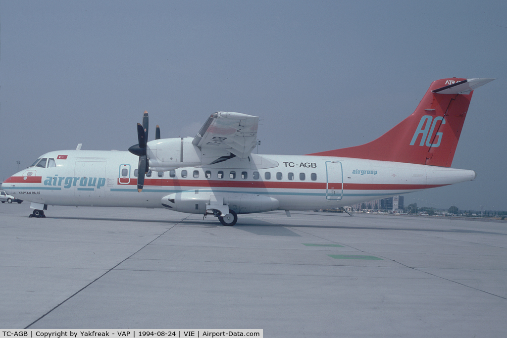 TC-AGB, 1988 ATR 42-320 C/N 084, Air Group ATR42