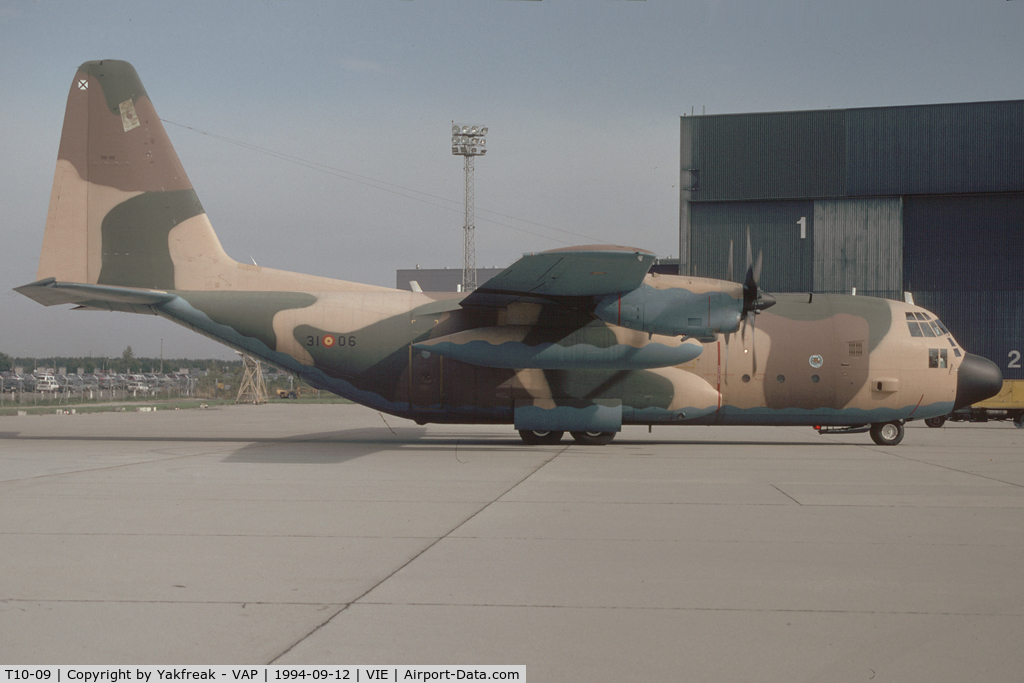 T10-09, Lockheed C-130H Hercules C/N 382-4836, Spain Air Force Hercules