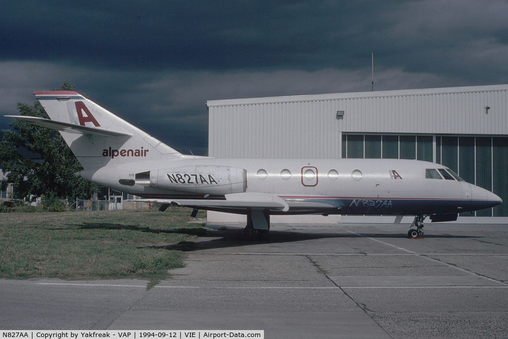 N827AA, 1974 Dassault Falcon 20E C/N 298, Amerer Air Falcon 20