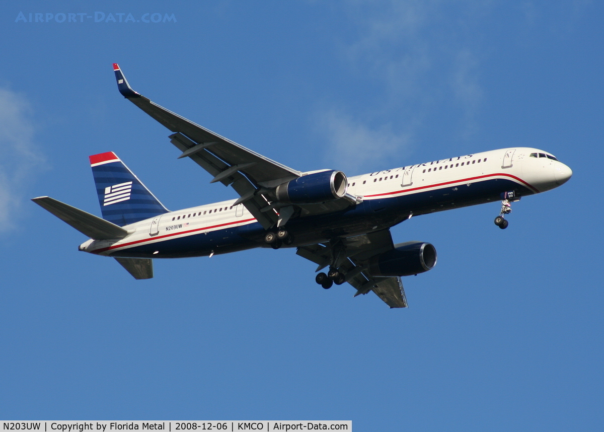 N203UW, 2000 Boeing 757-23N C/N 30548, US Airways 757-200