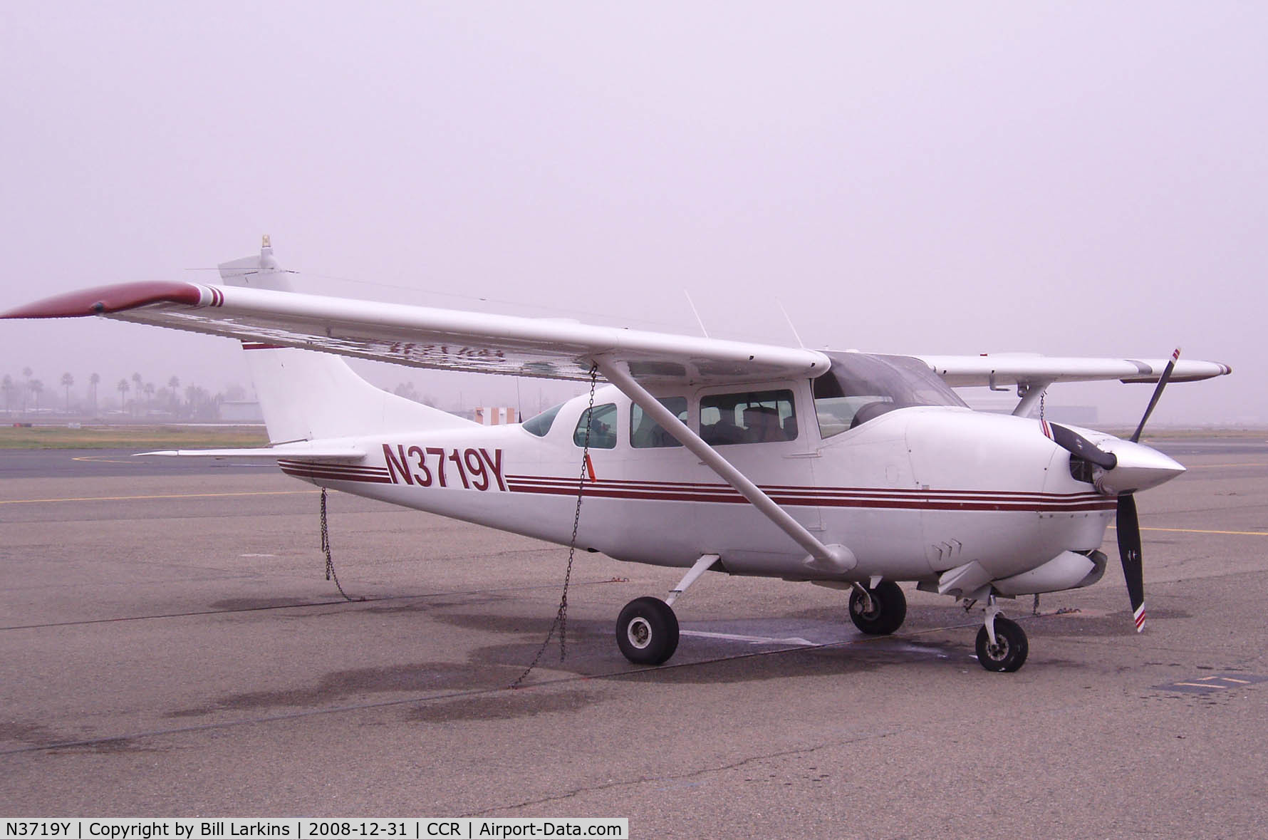 N3719Y, 1963 Cessna 210C C/N 21058219, Right side view.