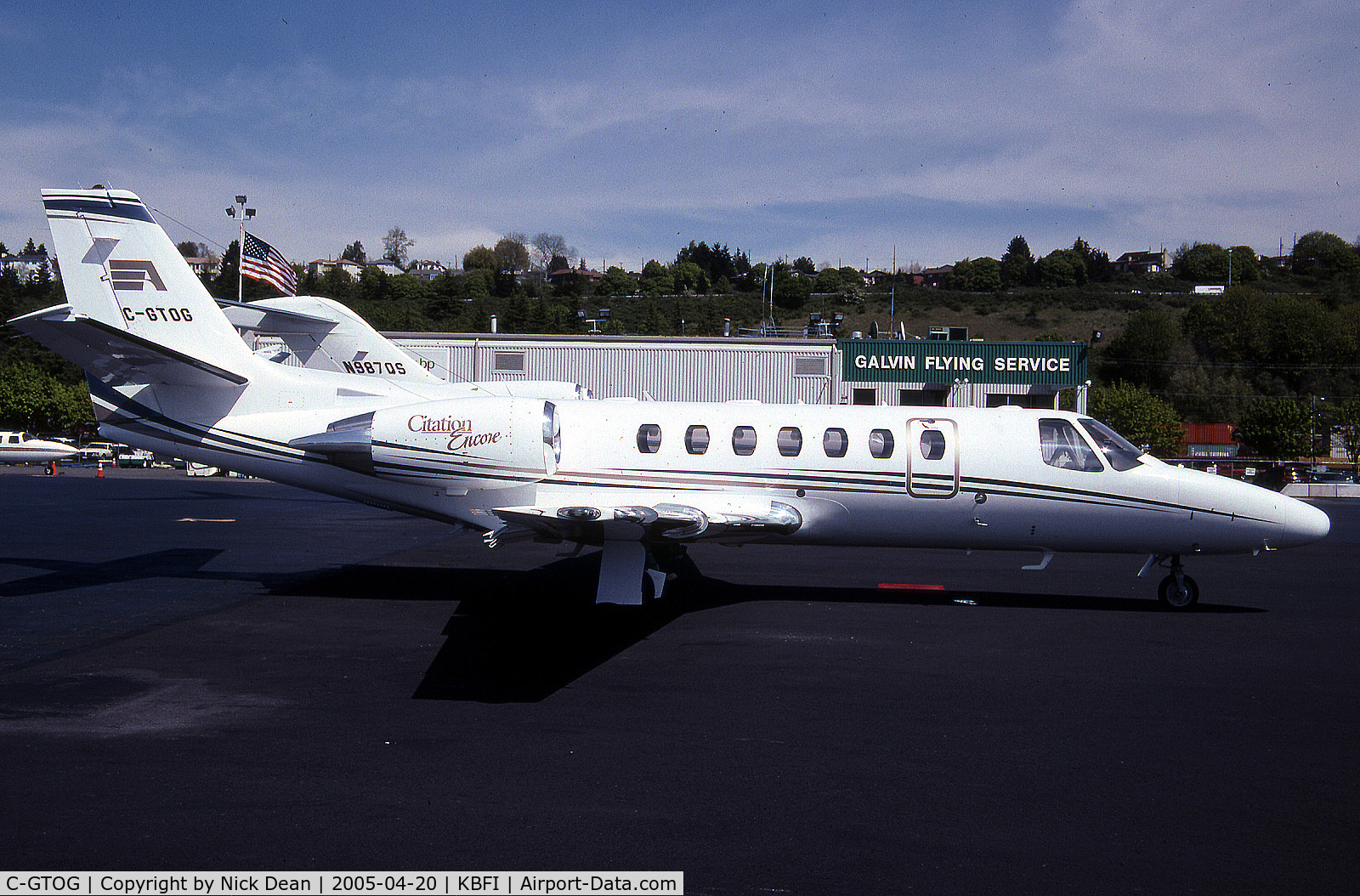 C-GTOG, 2003 Cessna 560 Citation Encore C/N 560-0648, KBFI