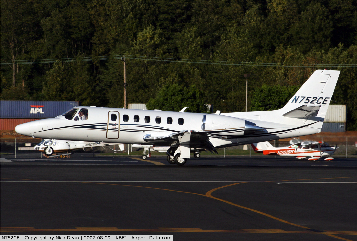 N752CE, 2007 Cessna 560 C/N 560-0752, KBFI