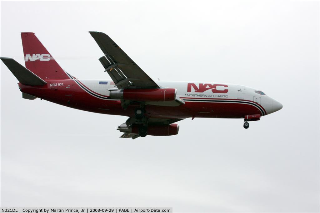 N321DL, 1984 Boeing 737-232 C/N 23093, Northern Air Cargo Landing 18 Bethel