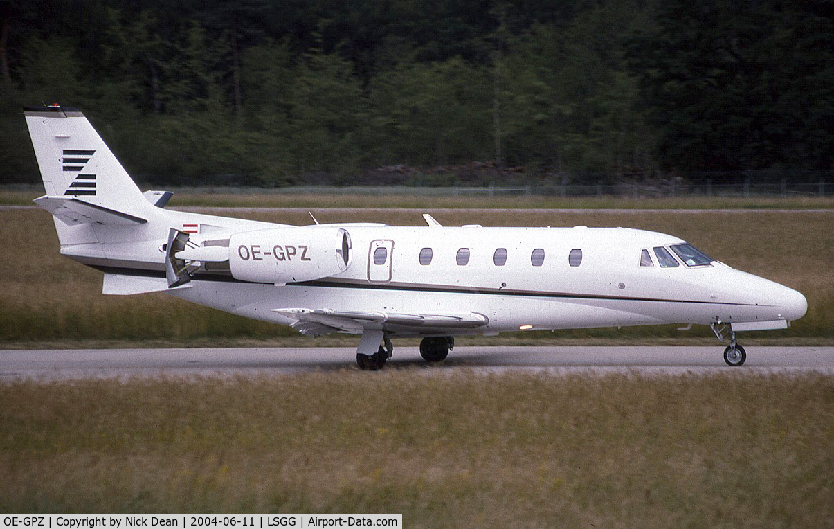 OE-GPZ, Cessna 560 XL C/N 560-5067, LSGG
