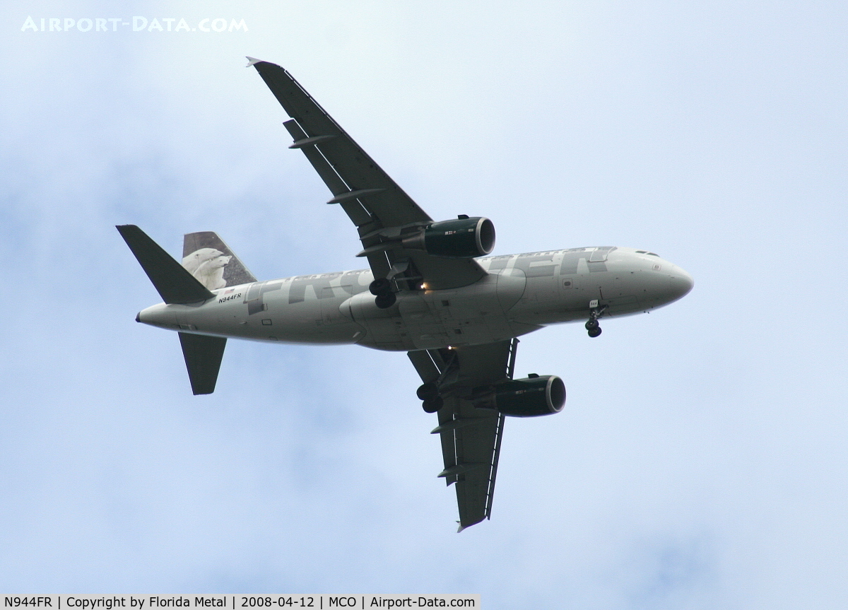 N944FR, 2006 Airbus A319-111 C/N 2700, Frontier 