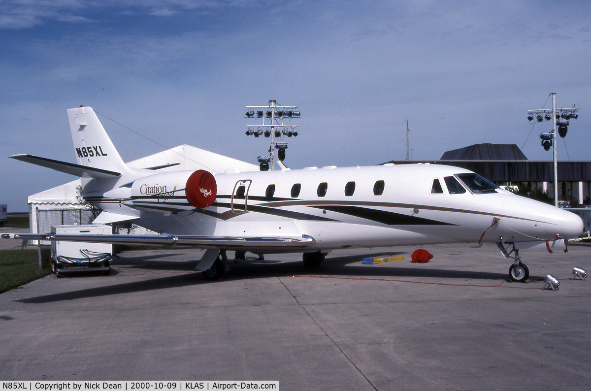 N85XL, 2000 Cessna 560 Citation Excel C/N 560-5085, KLAS