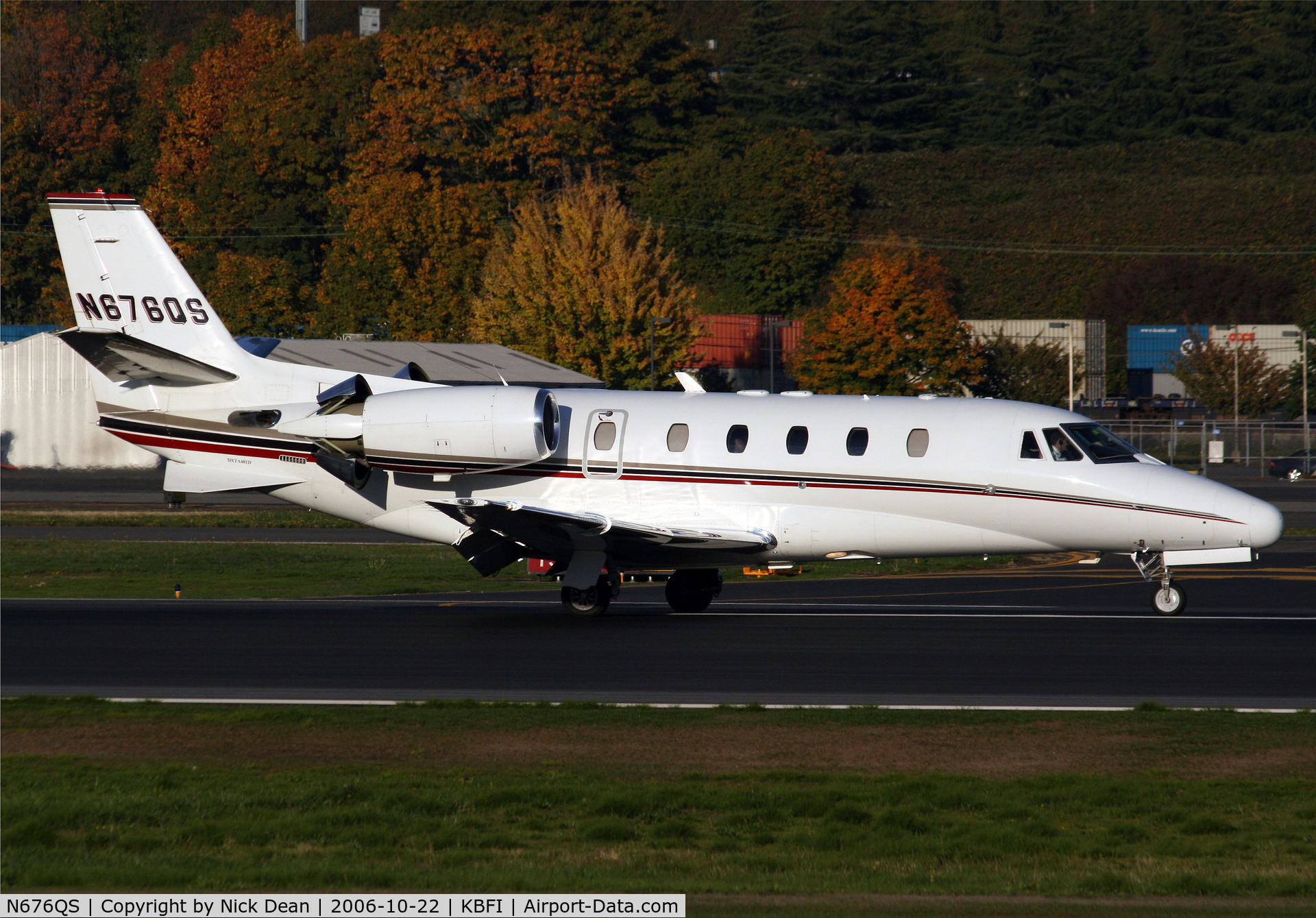 N676QS, 2001 Cessna 560XL Citation Excel C/N 560-5176, KBFI