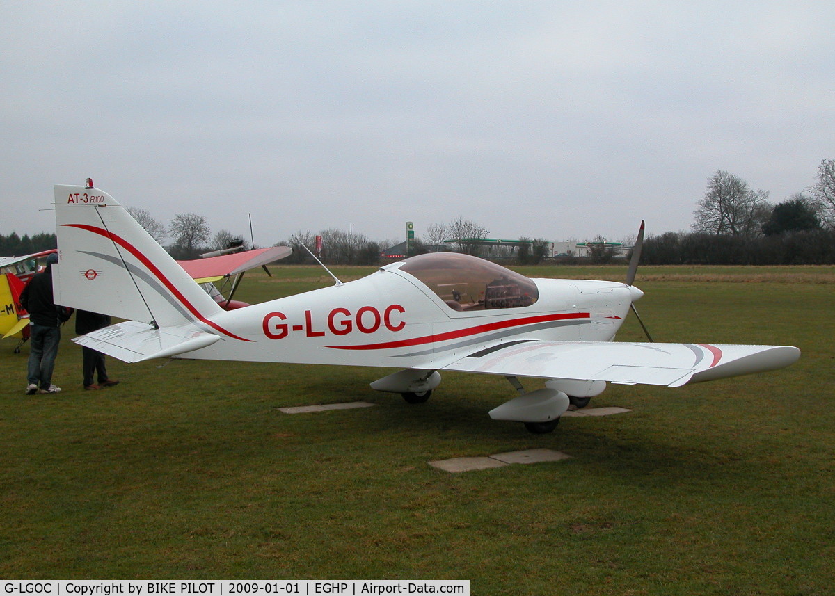 G-LGOC, 2007 Aero AT-3 R100 C/N AT3-020, IN FROM FAIROAKS