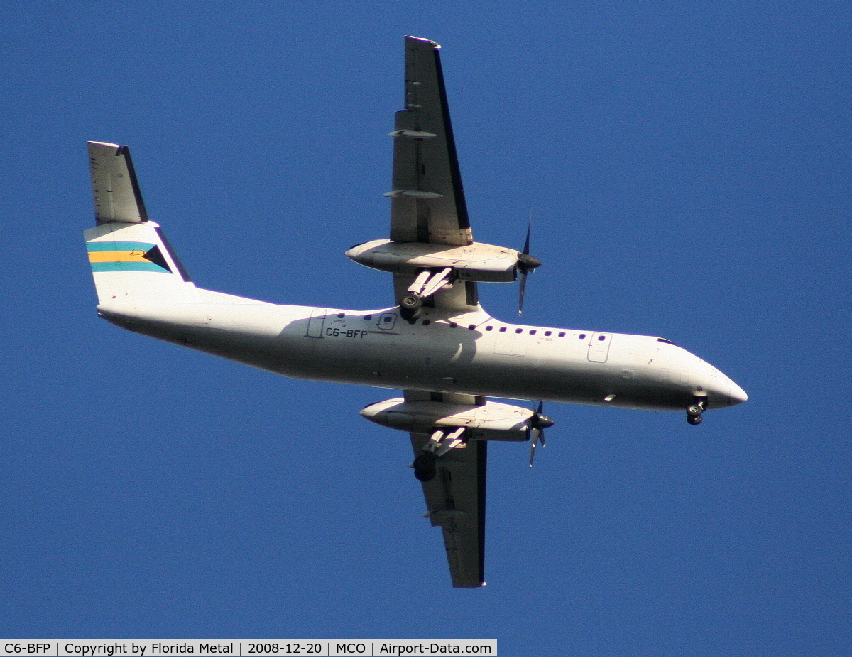 C6-BFP, 1991 De Havilland Canada DHC-8-314 Dash 8 C/N 309, Bahamas Air Dash 8 300