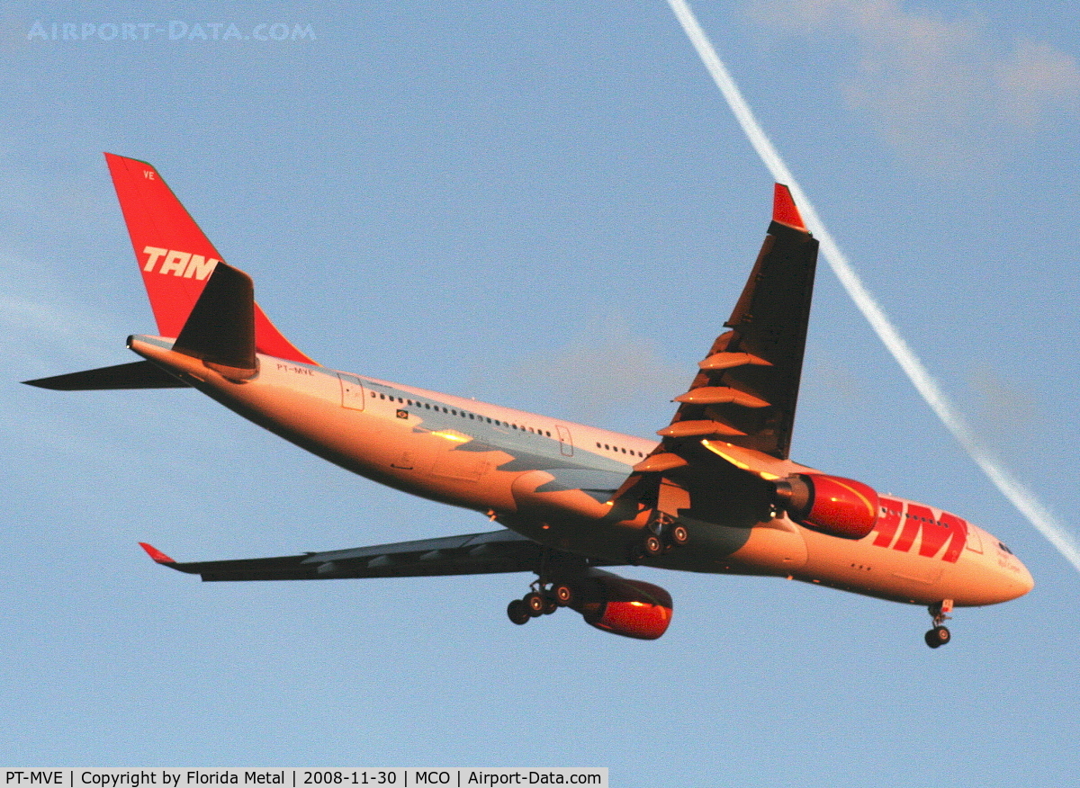 PT-MVE, 2000 Airbus A330-223 C/N 361, TAM A330-200, new to database