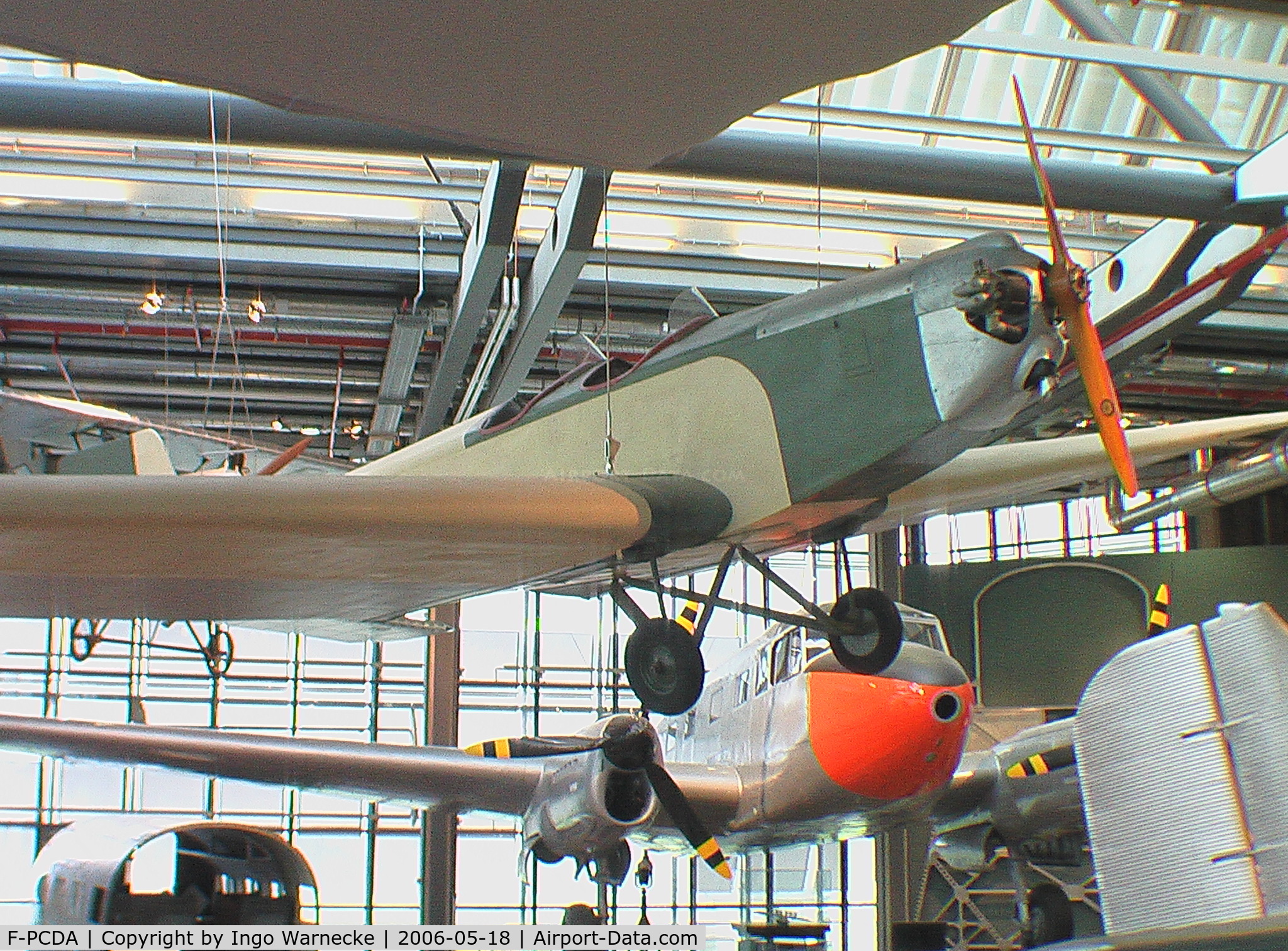F-PCDA, Klemm L25B C/N 138, Klemm L 25 at the Deutsches Technikmuseum, Berlin