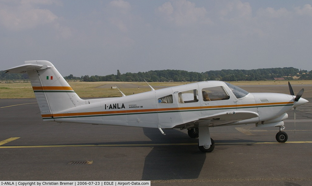 I-ANLA, 1983 Piper PA-28RT-201T Turbo Arrow IV C/N 28R-8331049, PA-28RT-201T