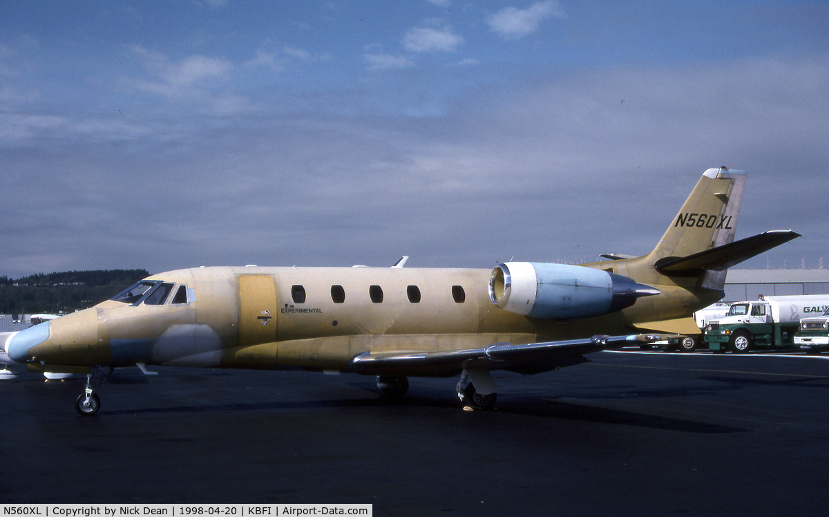 N560XL, 1995 Cessna 560XL C/N 706, KBFI