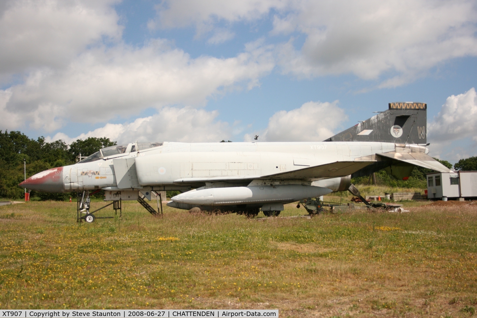 XT907, 1968 McDonnell Douglas Phantom FGR2 C/N 2665, Taken at Chattenden Training Area, Kent