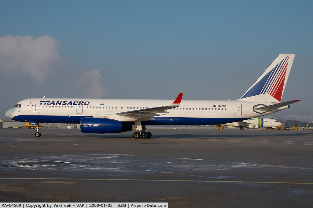 RA-64509, 2006 Tupolev Tu-214 C/N 42305009, Transaero Tupolev 214