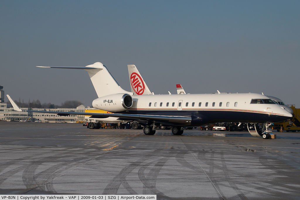 VP-BJN, 2007 Bombardier BD-700-1A11 Global 5000 C/N 9273, Globalexpress 5000