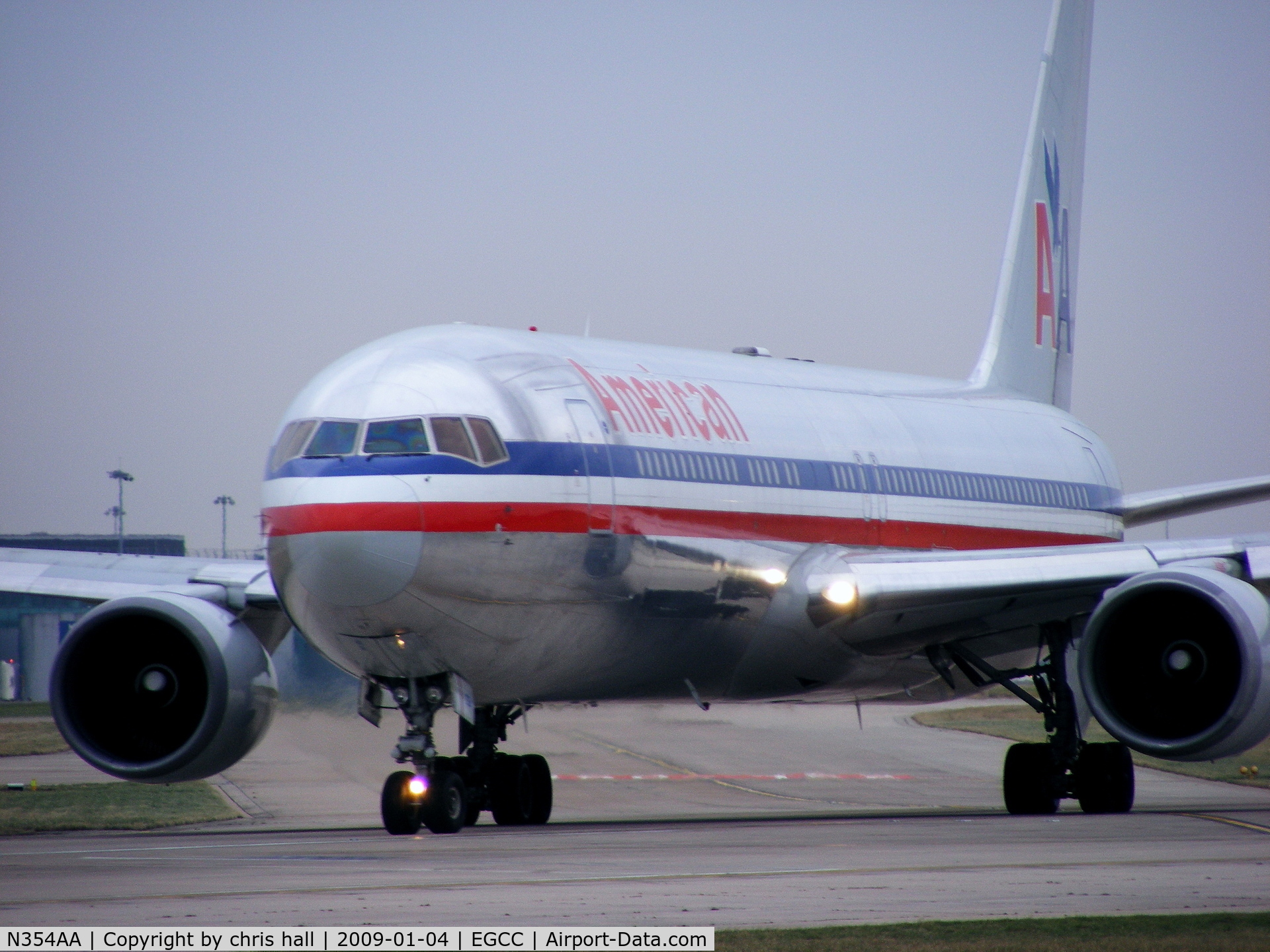 N354AA, 1988 Boeing 767-323 C/N 24035, American Airlines