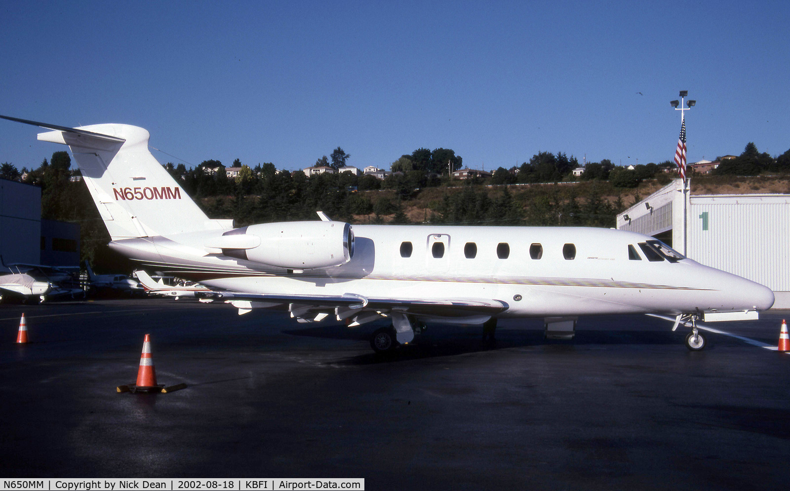 N650MM, 1984 Cessna 650 Citation III C/N 650-0048, KBFI