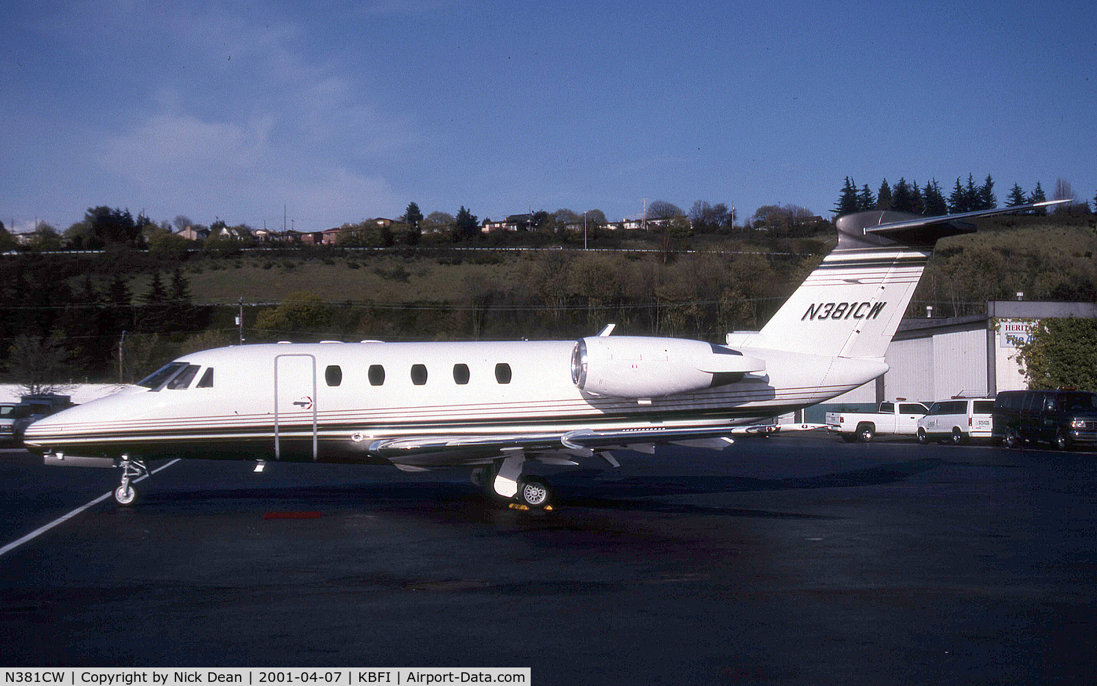 N381CW, 1986 Cessna 650 C/N 650-0111, KBFI